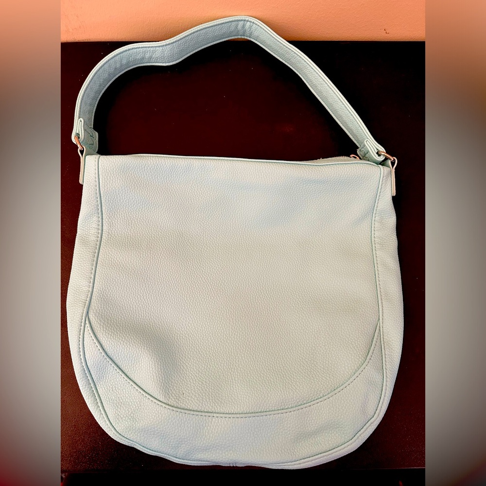 Tiffany Blue Hobo Tote (Great Condition!)